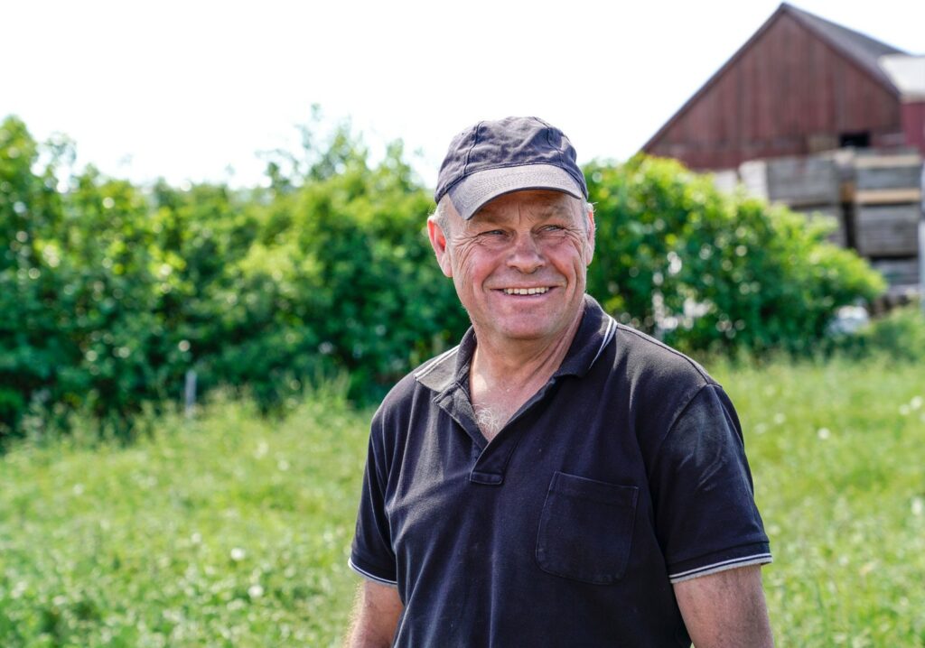 Anders Ebbesson zemnieks Zviedrijā